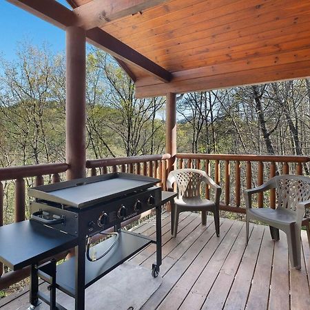 Private Smoky Mtn Log Home With 2 Decks And Hot Tub! Pigeon Forge Exterior photo
